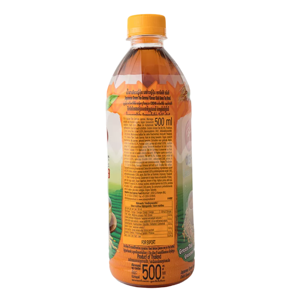 OISHI Grüner Tee mit Braunem Reis Genmai 500ML