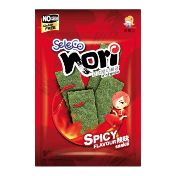 SELECO Nori Spicy Seetangsnack 36G