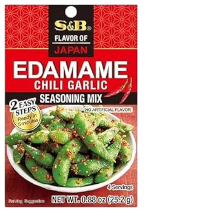 S&B Edamame Chilli Garlic Gewürzmix 25,2G