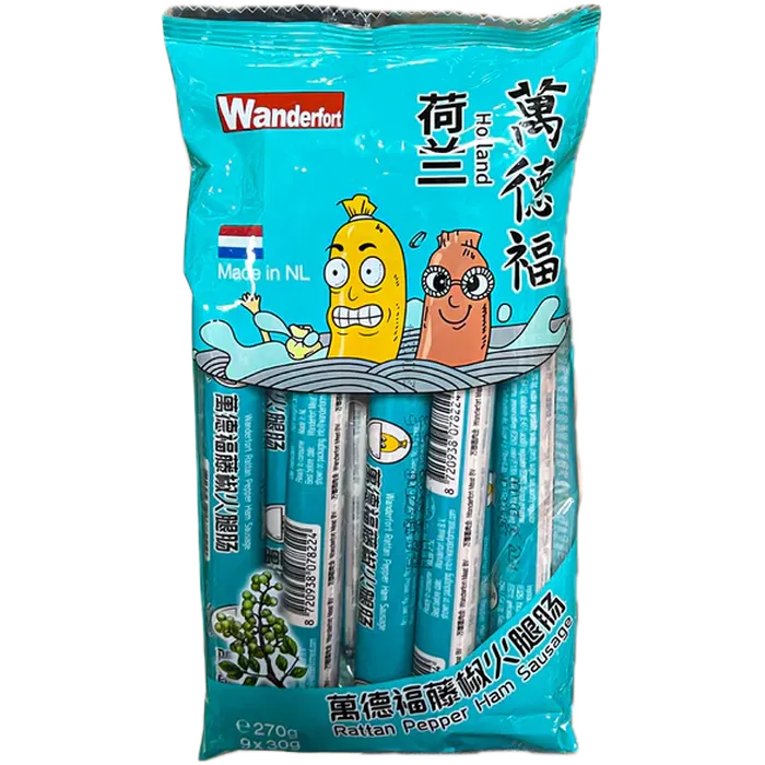 WANDERFORT Würstchen Pepper Ham 270G