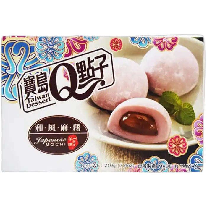 TW Q He Fong Mochi Taro 210G