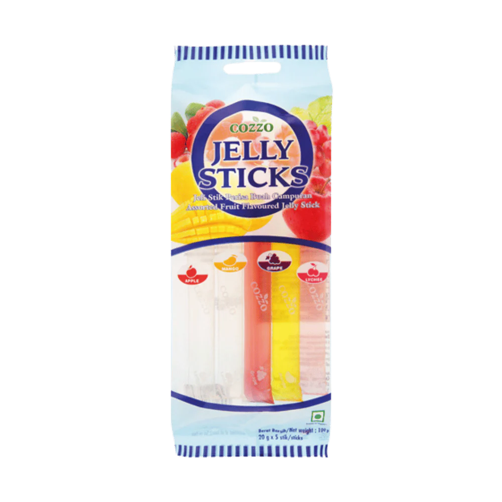 COZZO Jelly Sticks Fruchtgeschmack 100G