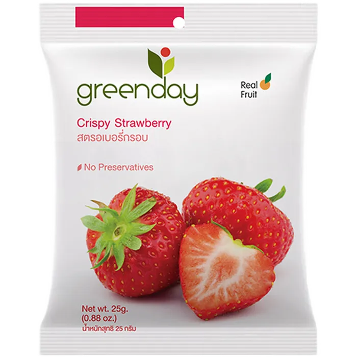 GREENDAY Erdbeerchips 25G