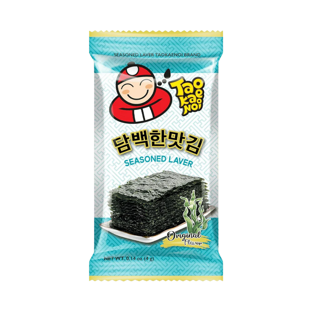 TAOKAENOI Seasoned Laver Seaweed Original 4G