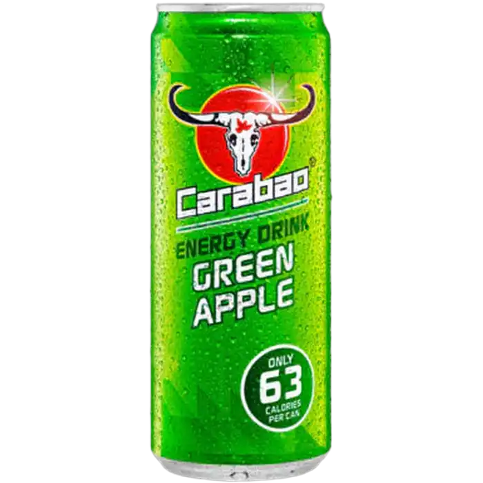 CARABAO Energy Drink Ds Green Apple 330ML
