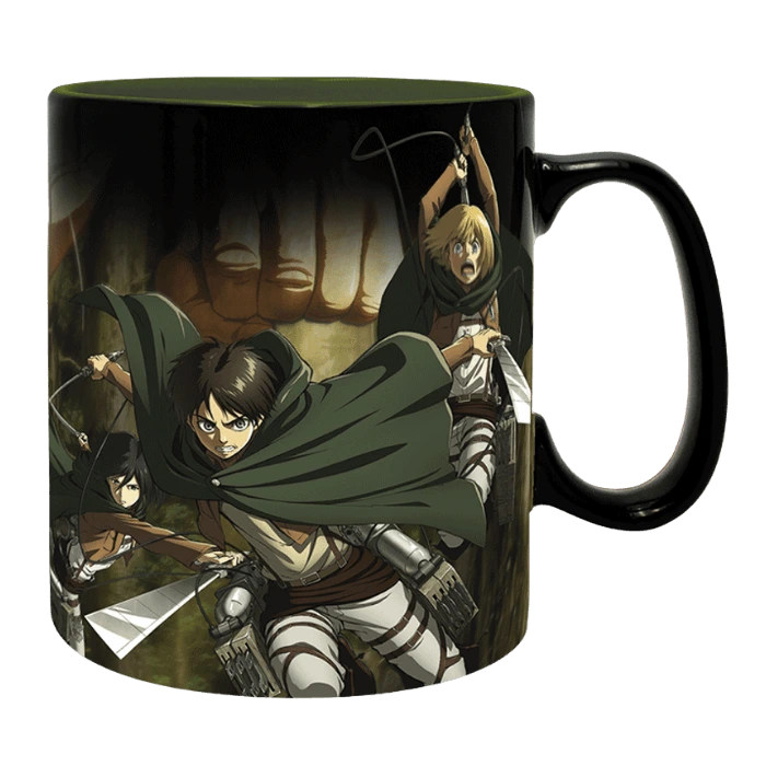 ATTACK ON TITAN Mug Heat Change TitanS3