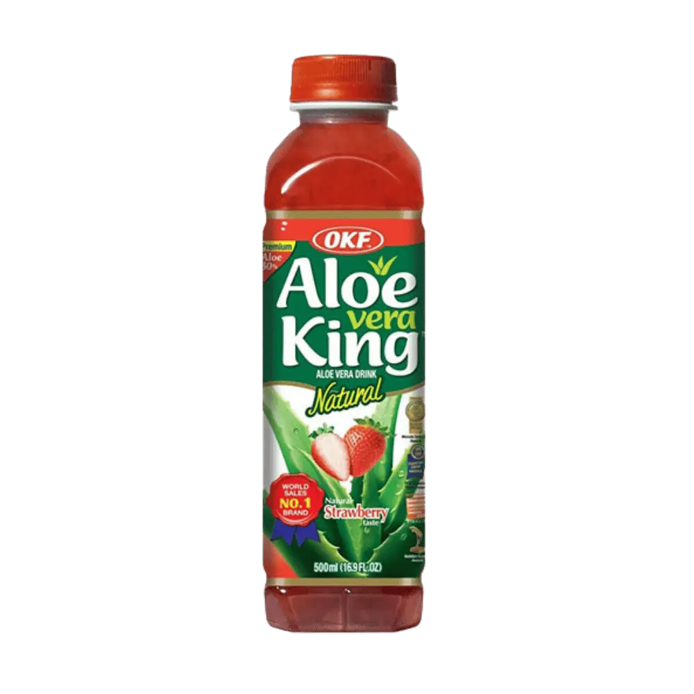 OKF Aloe Vera Getränk Erdbeer 500ML