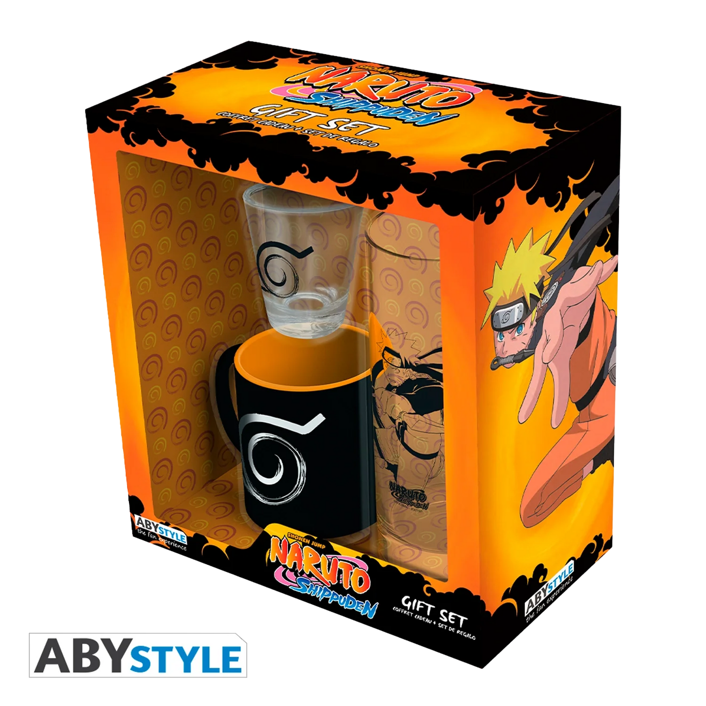 NARUTO SHIPPUDEN Pck Glass+Espresso Mug