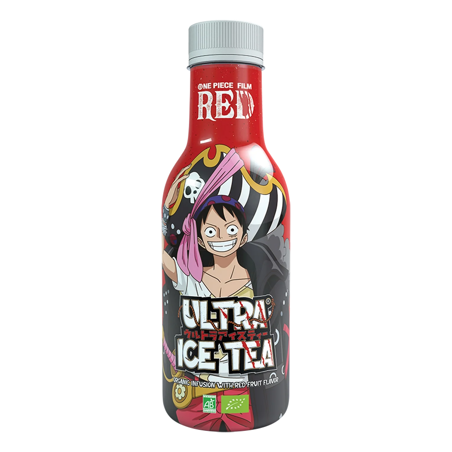 ULTRA ICE TEA BIO One Piece RED Luffy 500ML