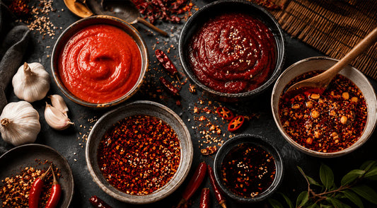Die schärfsten Asia-Saucen im Vergleich – Welche Sauce passt zu deinem Schärfelevel? 🌶️