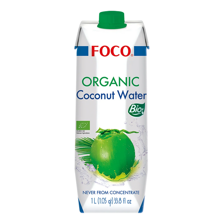 FOCO Bio Kokoswasser Kokonusssaft 1L