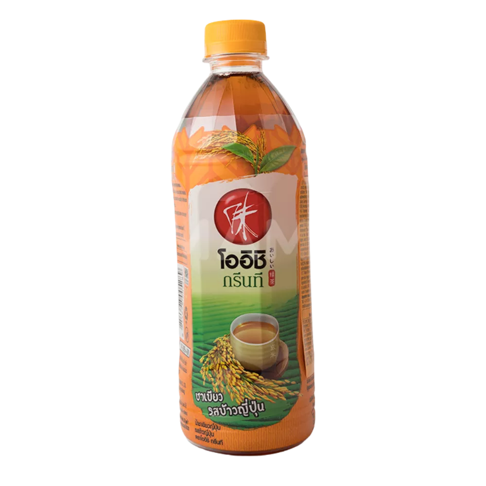 OISHI Grüner Tee mit Braunem Reis Genmai 500ML