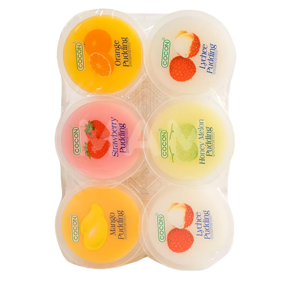 Master Coco Assorted COCON Nata de Coco Assorted 480G – Fruchtiges Dessert – Modern Asia Market