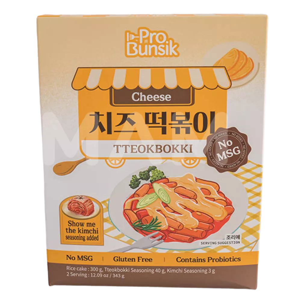 PROBUNSIK Tteokbokki Yellow Cheese 343G