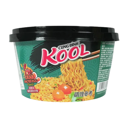 KOOL Inst. Noodle Salted Egg Flav. Bowl 92g