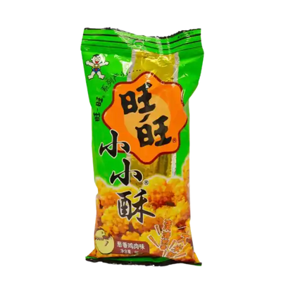 WANT WANT Mini Fried Crackers Chicken(grün)60G