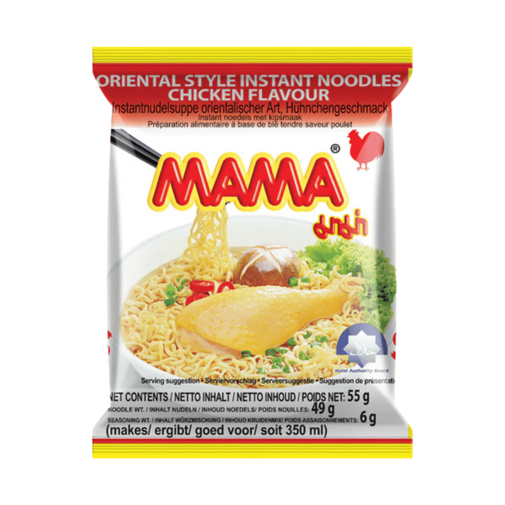 MAMA Instant Nudeln Huhn Pk 55G