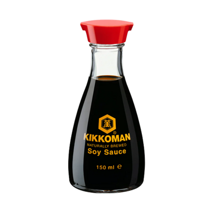 KIKKOMAN Sojasauce Dispenser 150ML – Natürlich gebraut & vegan – Modern Asia Market