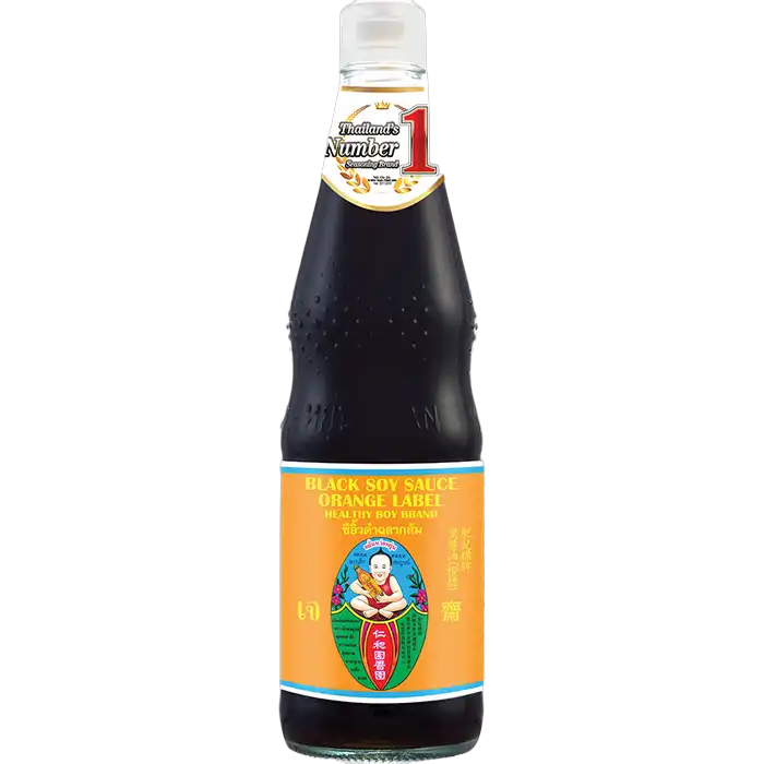 HEALTHY BOY Black Sojasauce Orange Label 700ML