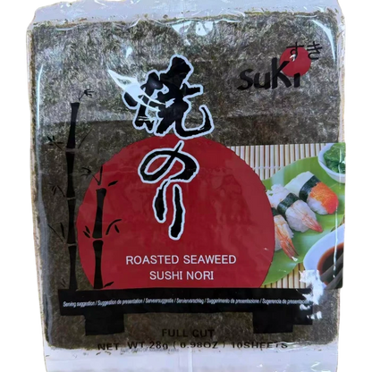 SUKI Nori Sheets Sushi Nori Bl√§tter 28G
