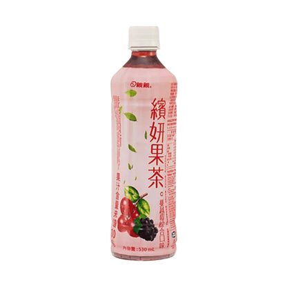 TW QQ Fruit Tea Cranberry Grape 530ML