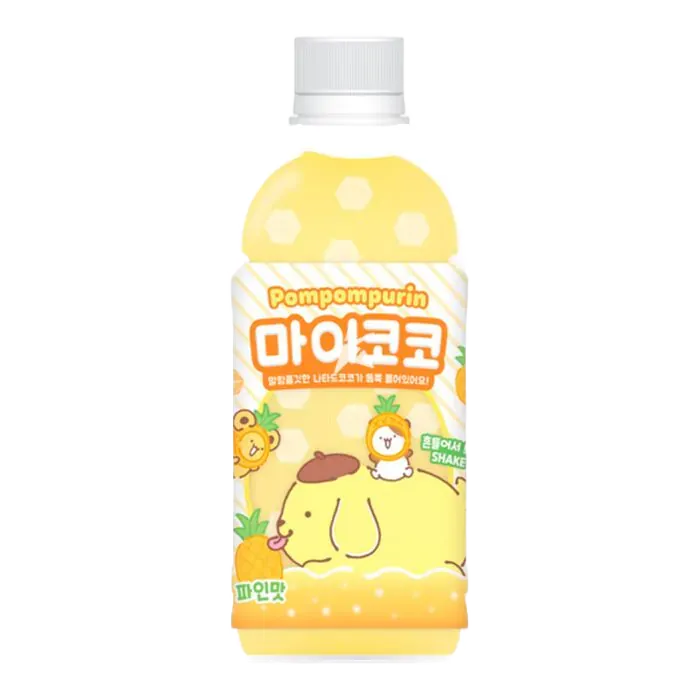 SANRIO Pompompurin Ananas Flavored Drink 340ML