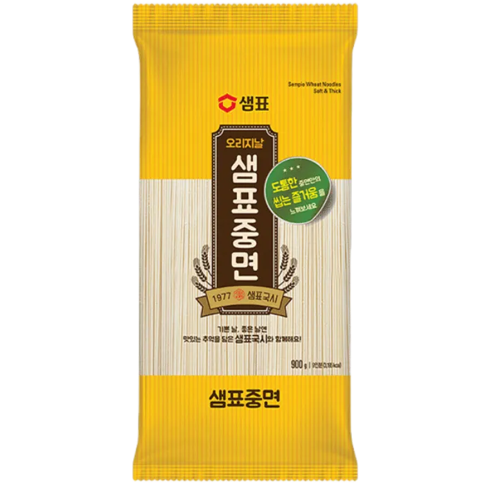 SEMPIO Weizennudeln Soft&Thick Jungmyun 900G