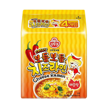 OTTOGI Cheese Ramen Spicy Multipack 4x111G