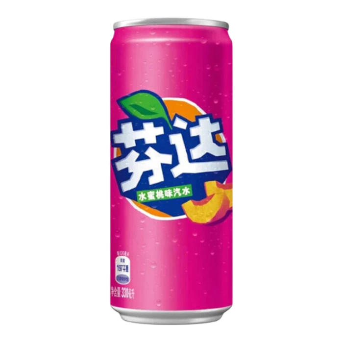 FANTA (China) White Peach Pfirsich 330ML