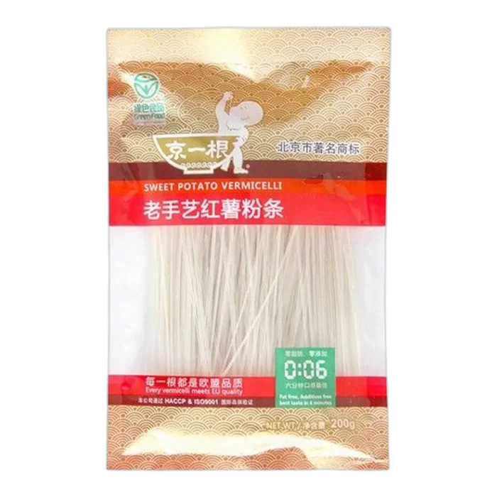 JING YI GEN Süßkartoffel Nudel Breit 200G