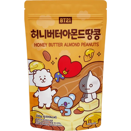 LINE FRIENDS BT21 Honey Butter Almond 30G
