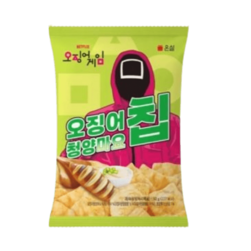 NETFLIX Squid Game Green Chili Mayo Chips 50G