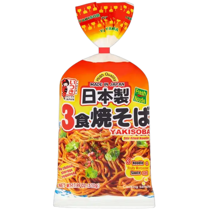 ITSUKI Yaki Soba Nudeln mit Teriyaki Sauce 528G