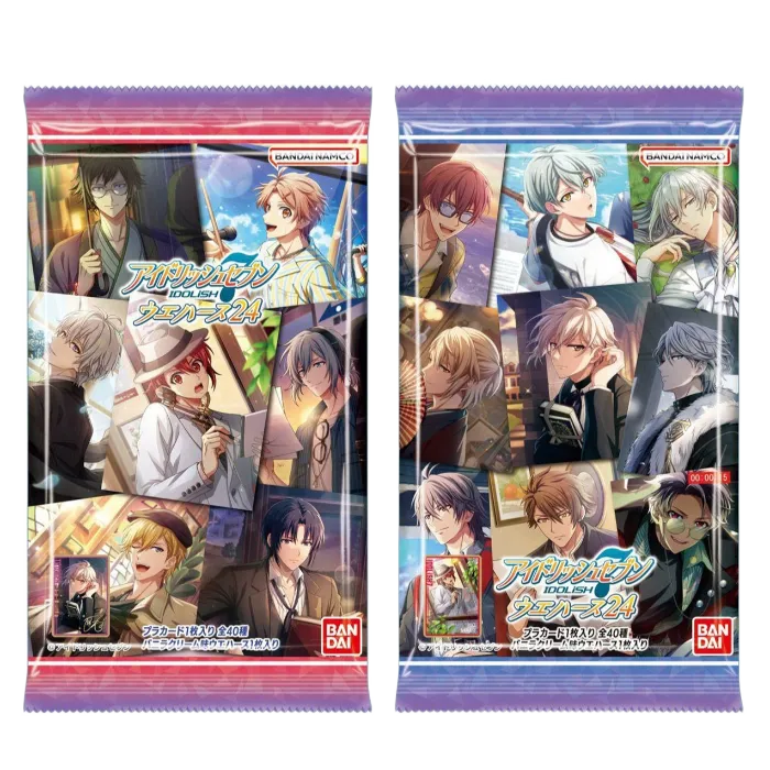 BANDAI Idolish 7 Card 24 Wafer 14g