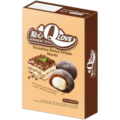 QLOVE  Mochi Tiramisu Dolce Creme 180G