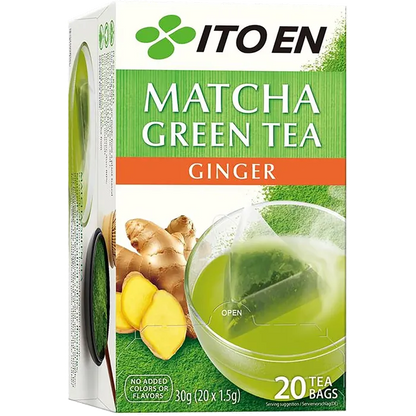 ITO EN Matcha Grüner Tee Ingwer Teebeutel 30G