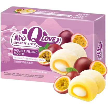 QLOVE Mochi Passionfruit Double Filling 180G