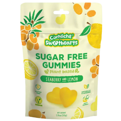 CORNICHE Sugarfree Gummie Sanddorn&Zitrone 50G