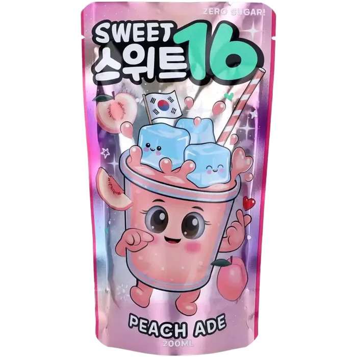 KR Sweet16 Peach Zero 200ML