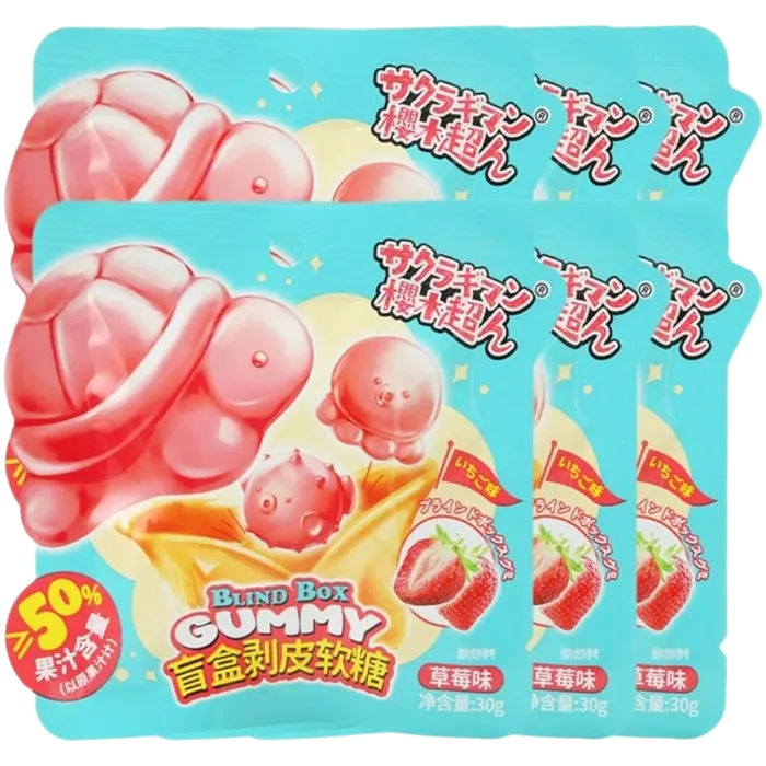 Ying Peelable Gummy Blind Box Strawberry 30G