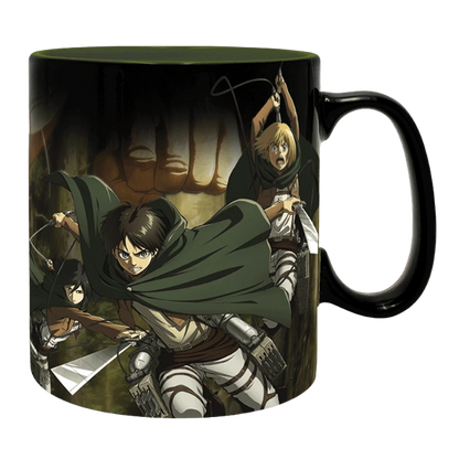ATTACK ON TITAN Mug Heat Change TitanS3