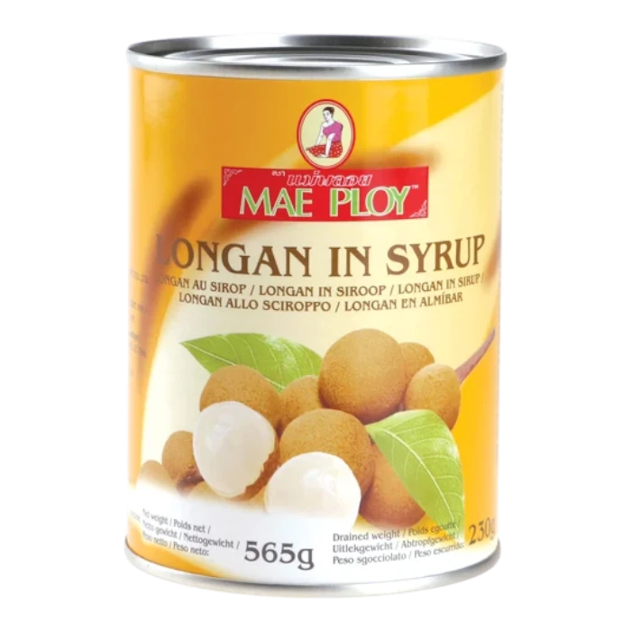MAE PLOY Longan In Syrup 565G