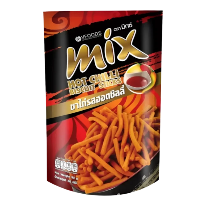 VFOODS Biscuit Sticks Chili 50g