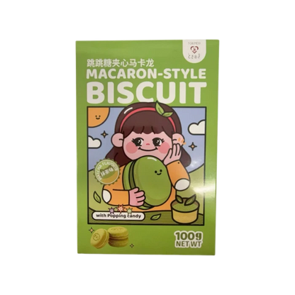 TOKIMEKI Macaron Style Cookie Matcha 100g