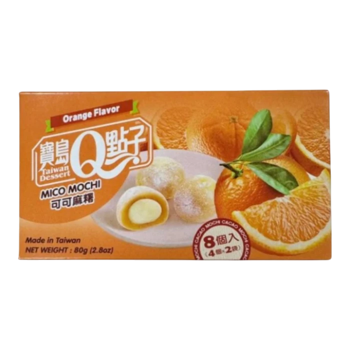 TE Q Mico Mochi Orange Flavor 80g