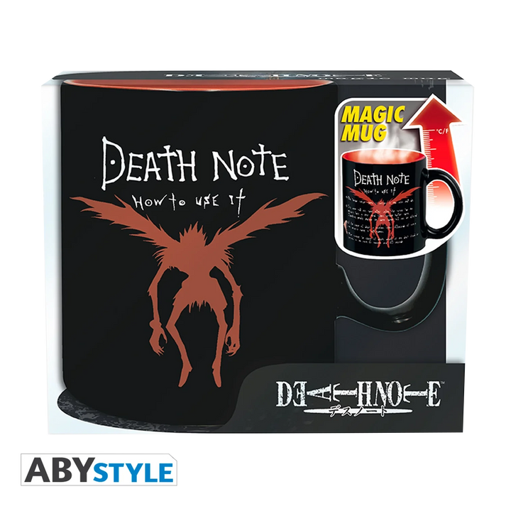 DEATH NOTE Mug Heat Change Kira&Ryuk 460ml