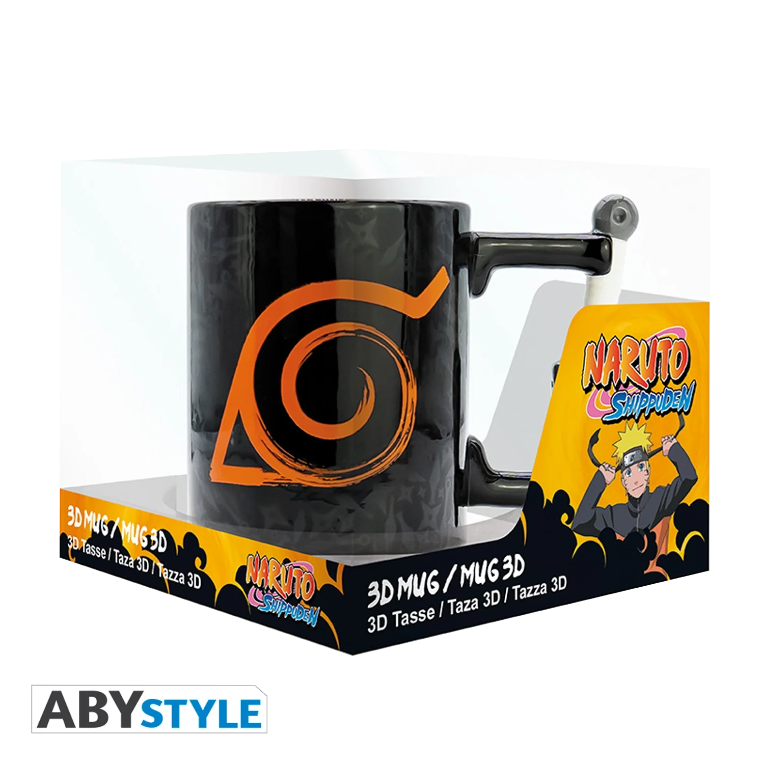 NARUTO SHIPPUDEN Mug 3D Kunai Konoha