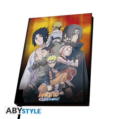 NARUTO SHIPPUDEN Gift Set Mug Tumbler+Notebook