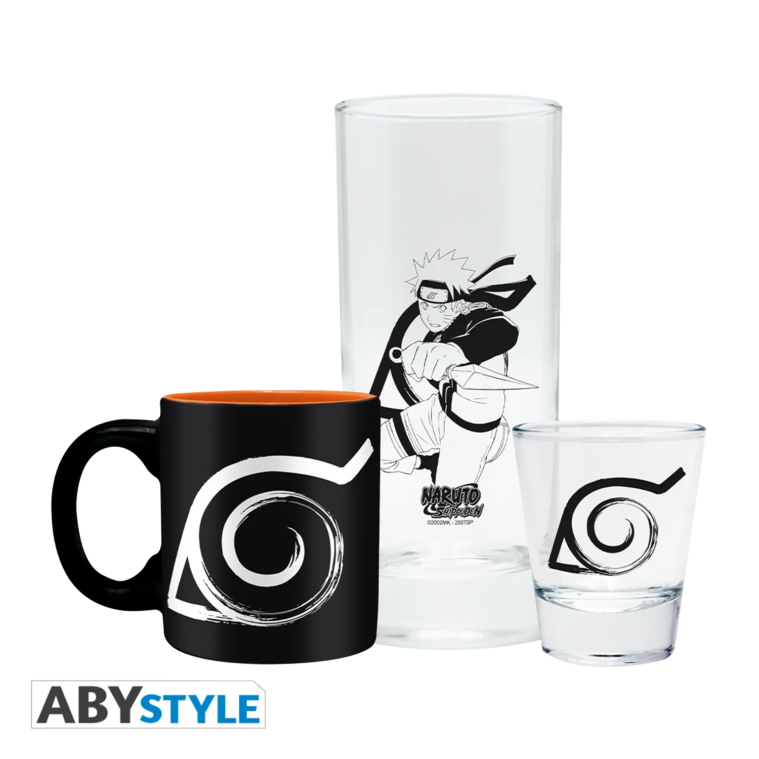 NARUTO SHIPPUDEN Pck Glass+Espresso Mug