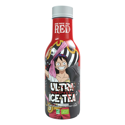 ULTRA ICE TEA BIO One Piece RED Luffy 500ML